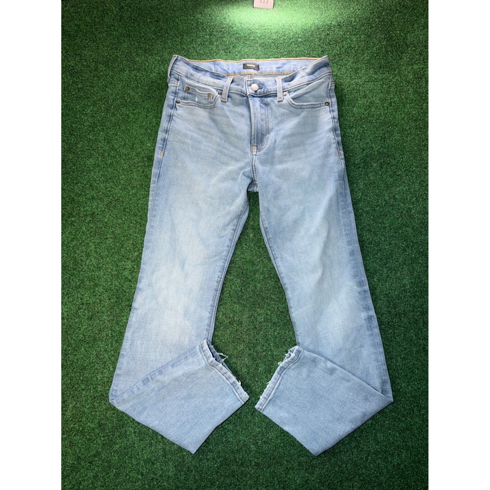 Express Mens Skinny Ultra Hyper Stretch Light Wash Denim Jeans 29x30